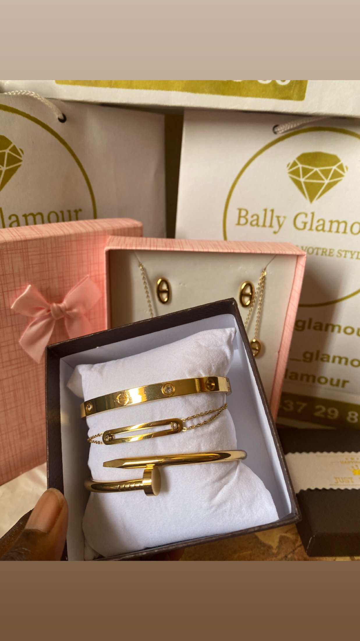 Set bracelets + fétiche